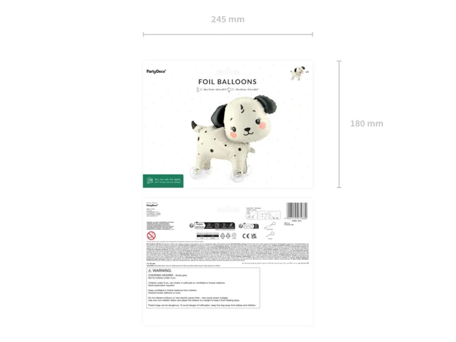 das-kost-mland-dekorationen-folienballon-hund-auf-r-dern-70x59cm image 3