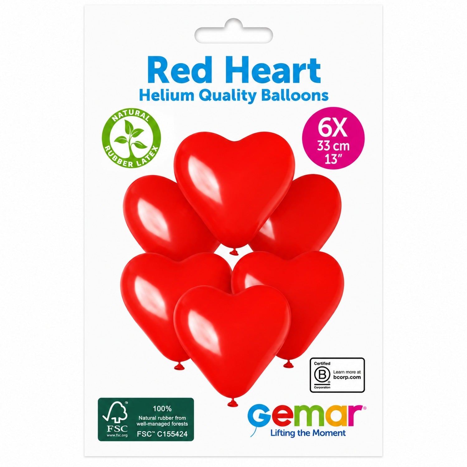 das-kost-ml-nd-deko-latexballon-herz-30cm-rot-6-st-ck image 2