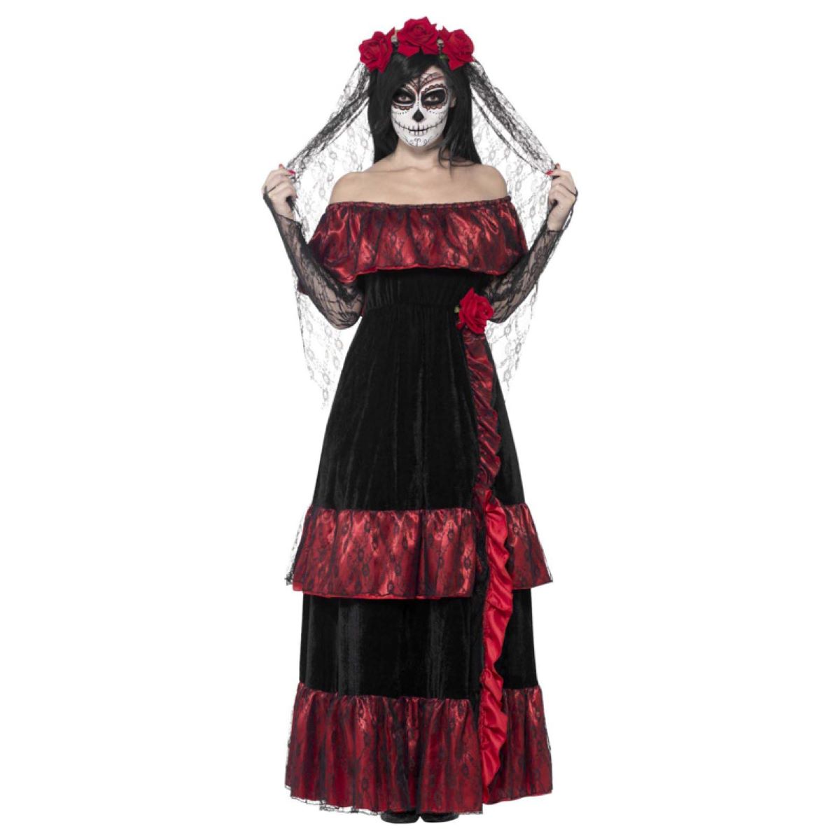 das-kost-mland-lady-day-of-the-dead-kost-m-samtrobe-gr-s image 2