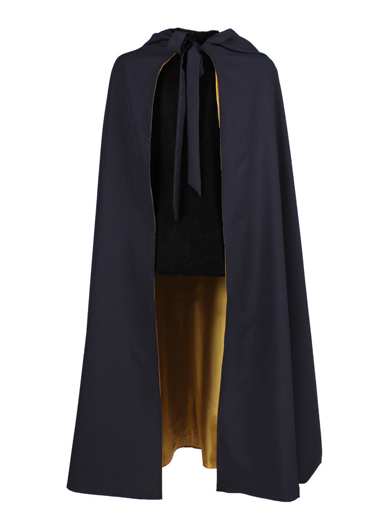 das-kost-mland-accessoires-umhang-nomad-kapuze-schwarz-gold-130cm image 4
