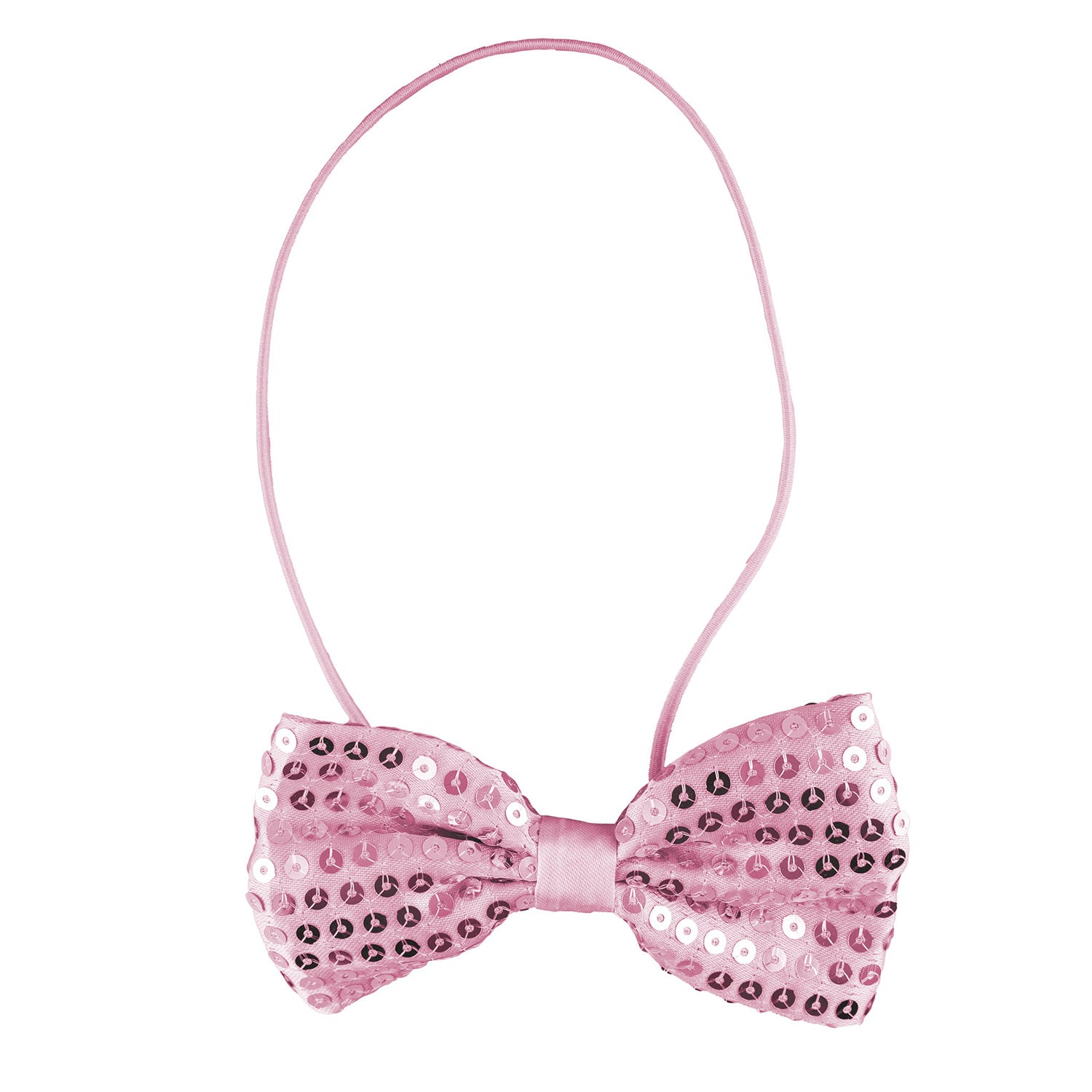 das-kost-mland-pailletten-fliege-rosa-show-kost-m-accessoire image 2