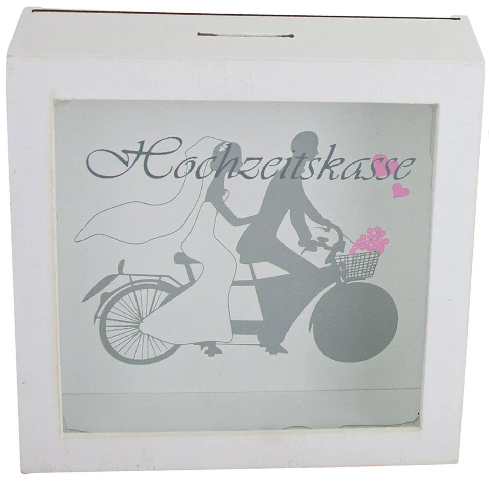 das-kost-mland-hochzeitskasse-08335-spardose-15x15-cm-tandem image 1