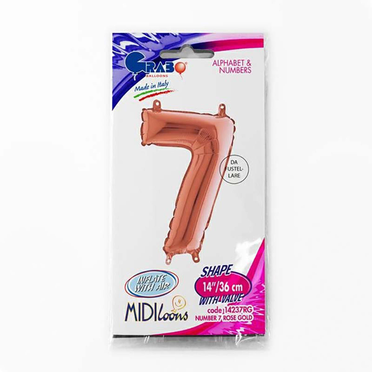 das-kost-mland-mini-zahlen-folienballon-rosegold-7-36cm image 2