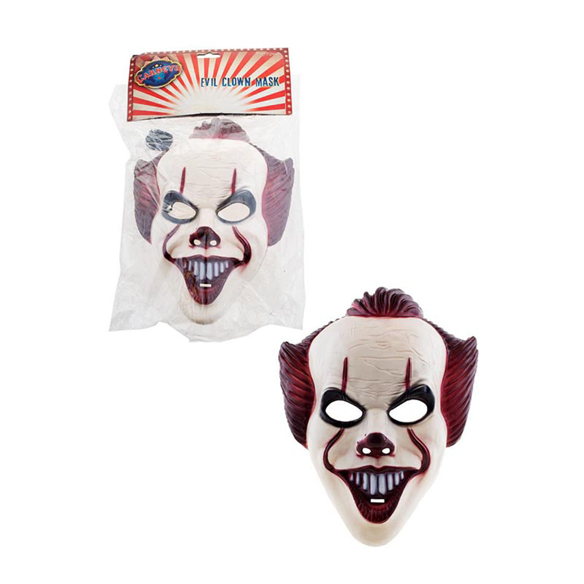 das-kost-mland-halloween-maske-clown-horror-maske-kunststoff-sortiert image 4