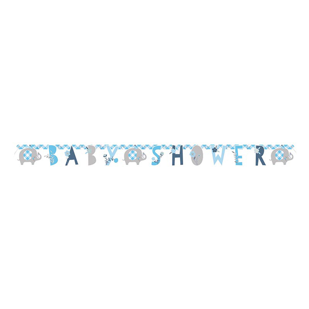das-kost-mland-elefant-floral-buchstabengirlande-blau-160cm image 2