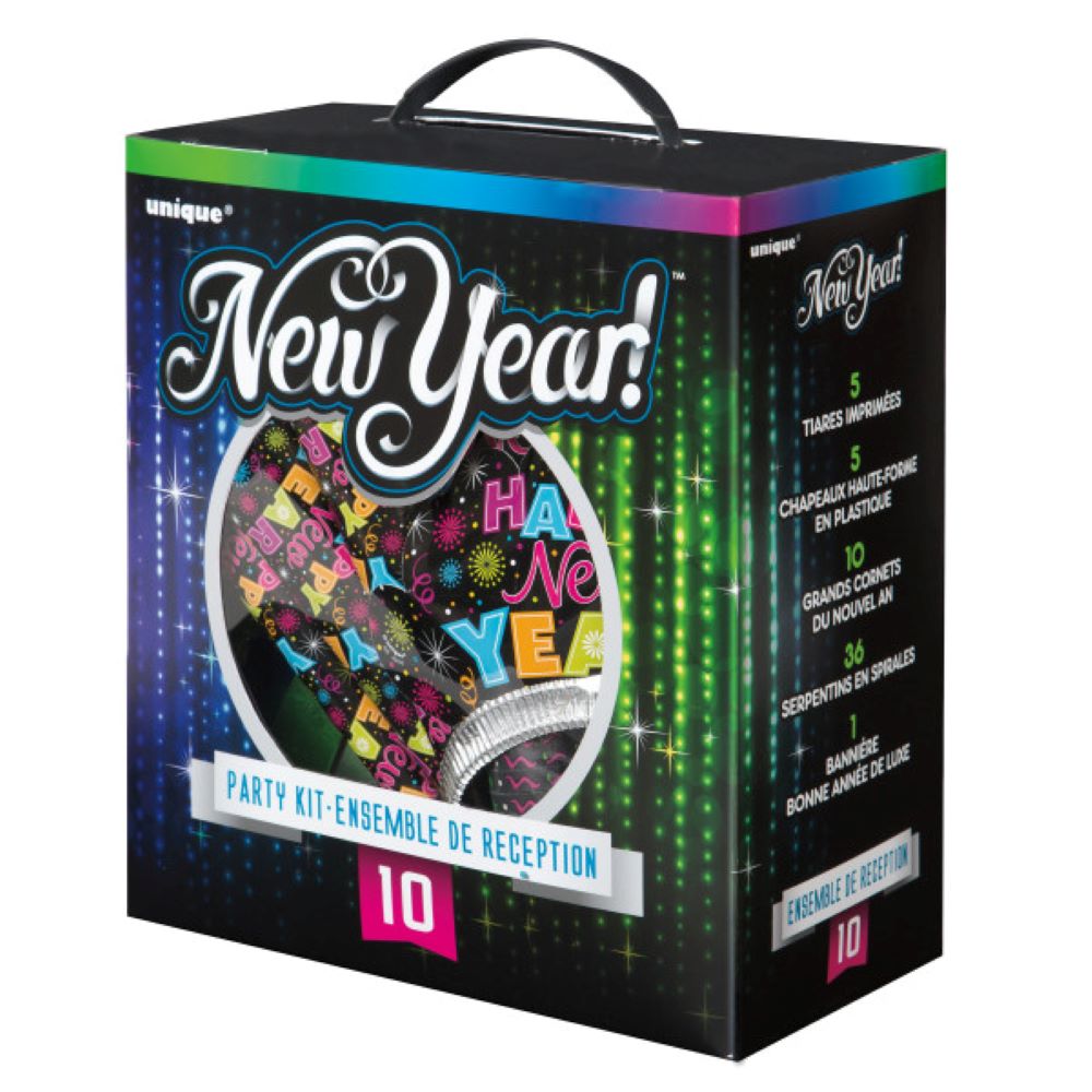 das-kost-mland-dekorationen-new-year-partybox-10-personen-silvester image 2