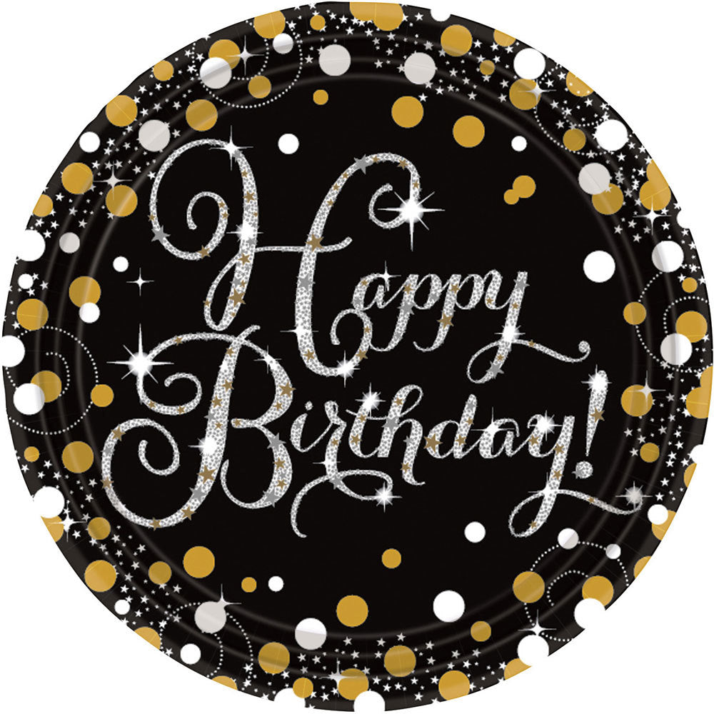 amscan-sparkling-celebration-tischdecke-schwarz-gold image 5