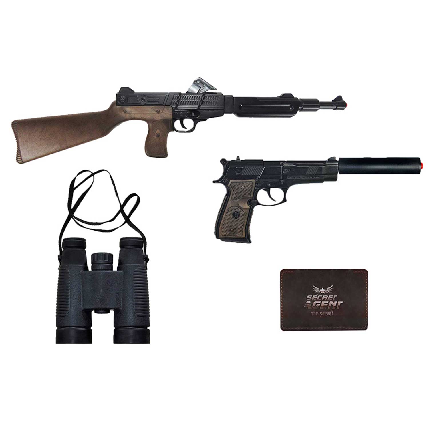 gonher-239-6-fbi-pistolen-set-4-tlg-agenten-spielzeug image 3