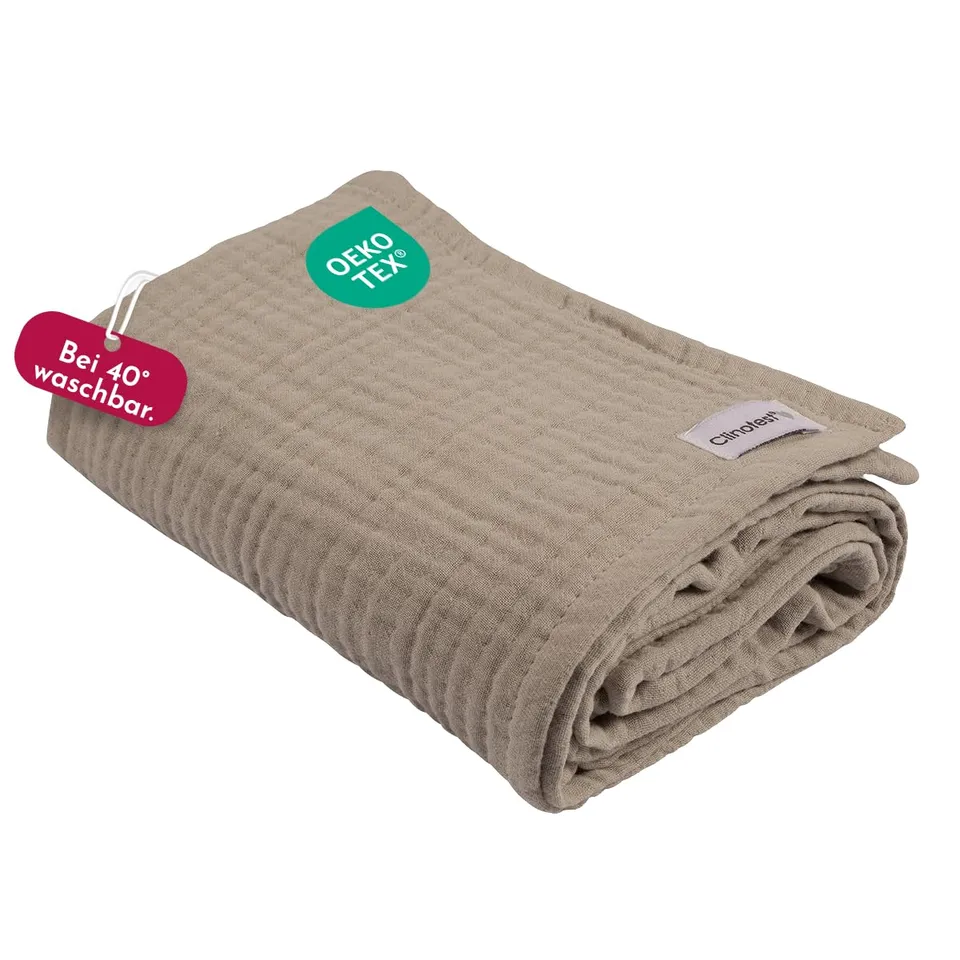 clinotest-nachwuchs-musselintuch-beige-80x80-baumwolle image 1