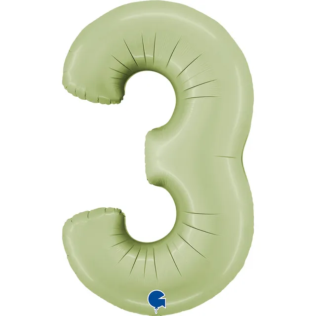 das-kost-mland-dekorationen-riesenzahl-folienballon-66cm-olive-3 image 1
