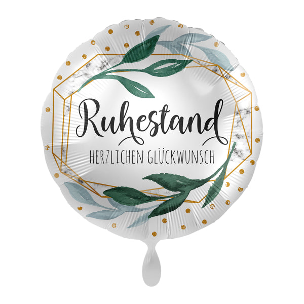 das-kost-mland-dekorationen-folienballon-ruhestand-43cm image 1