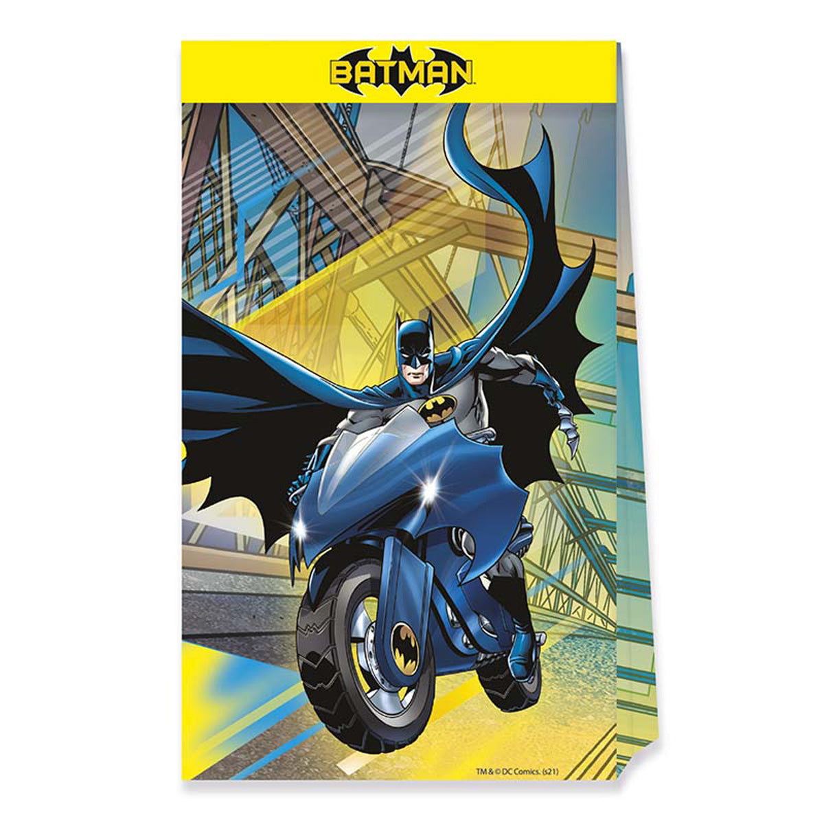 das-kost-mland-dekorationen-batman-geschenkt-te-papier-4-stk-fsc image 1