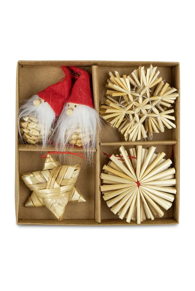 das-kost-mland-strohanh-nger-12810-natur-12er-set-weihnachtsdeko image 1