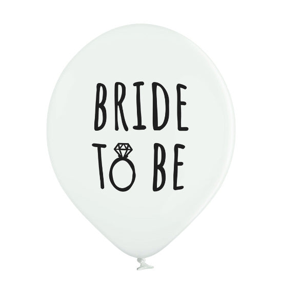 das-kost-mland-bride-to-be-luftballon-wei-gold-30cm-6-stk image 2
