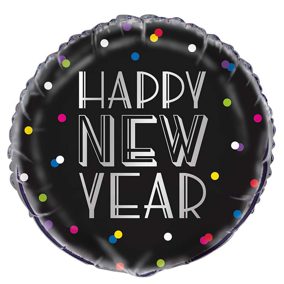 das-kost-mland-folienballon-new-year-45-cm-neon-dots image 1