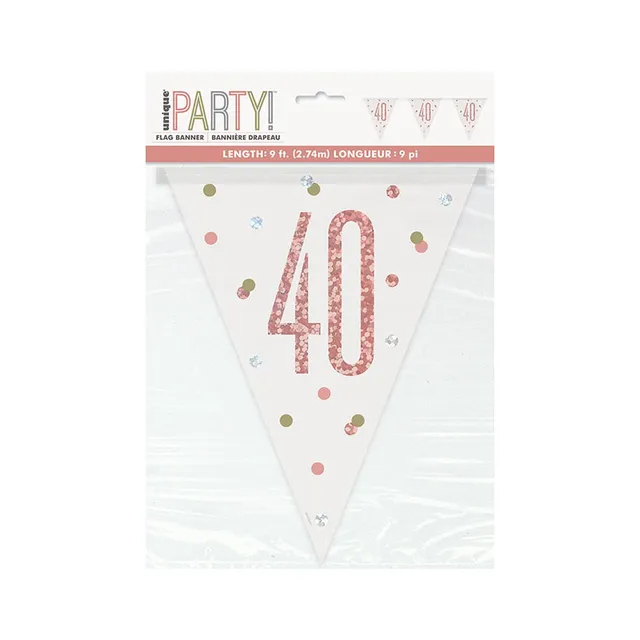 das-kost-mland-hb-glitz-wimpelkette-274-cm-rosegold image 1