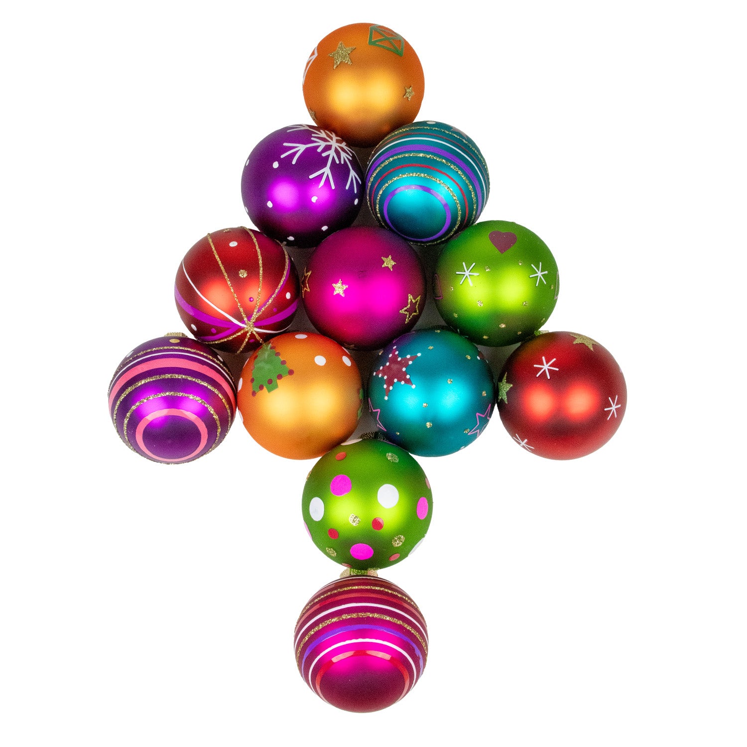 das-kost-mland-dekorationen-happy-xmas-weihnachtskugeln-glas-6cm-12st image 3