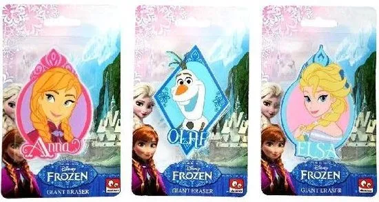 das-kost-mland-dekorationen-radiergummi-frozen-xxl-18-cm image 1