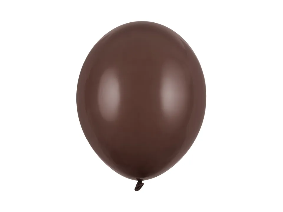 das-kost-mland-uni-pastel-luftballons-30cm-kakao-10-st-ck image 1