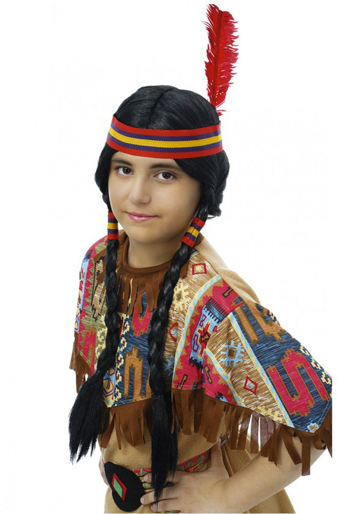 das-kost-mland-per-cke-indianerin-kinder-z-pfe-feder-stirnband image 2