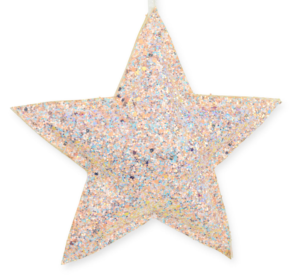 riffelmacher-christbaumschmuck-stern-16cm-anh-nger-utopiaglitter-rosa image 2
