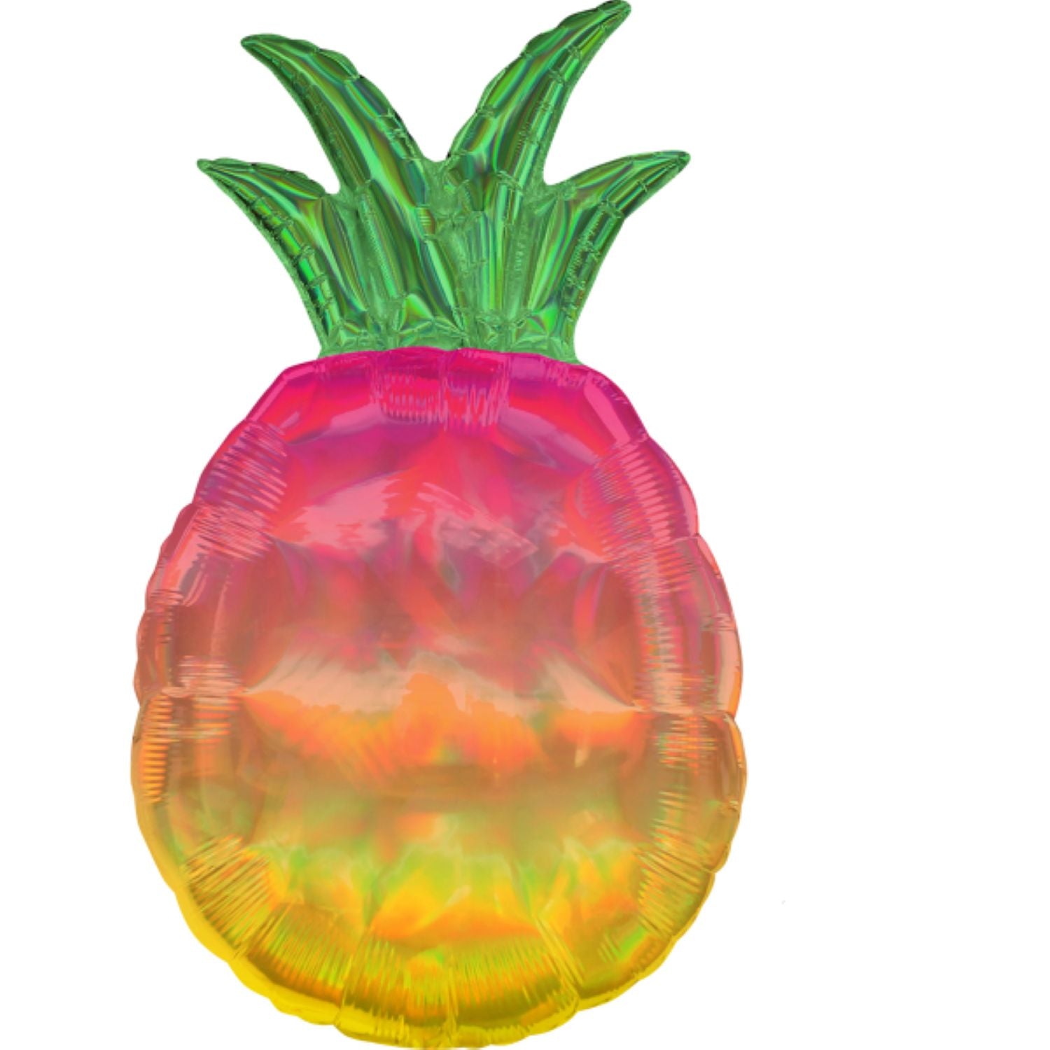 das-kost-mland-dekorationen-ananas-folienballon-holo-43x78cm image 1