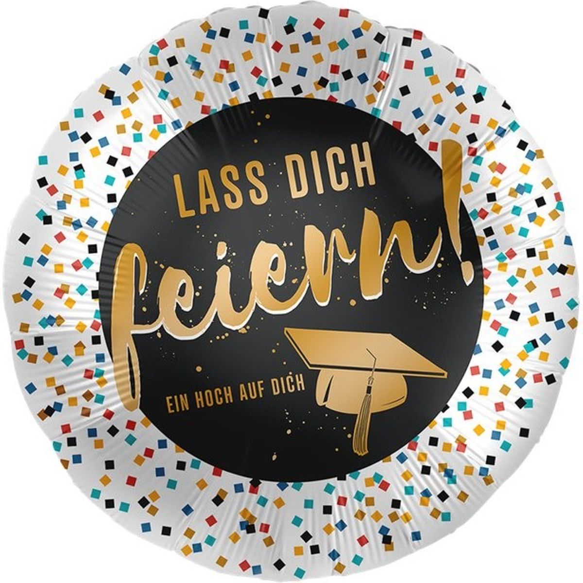 das-kost-mland-dekorationen-folienballon-lass-dich-feiern-43cm image 1