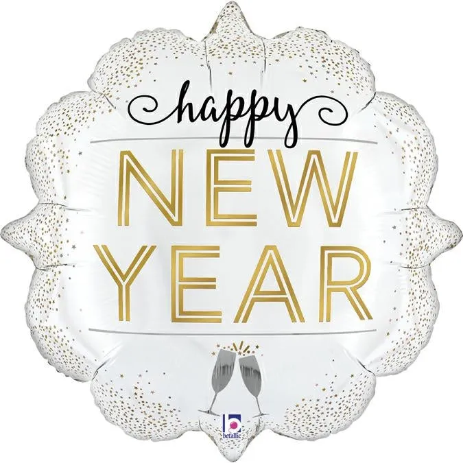 das-kost-mland-dekorationen-folienballon-happy-new-year-79-cm image 1