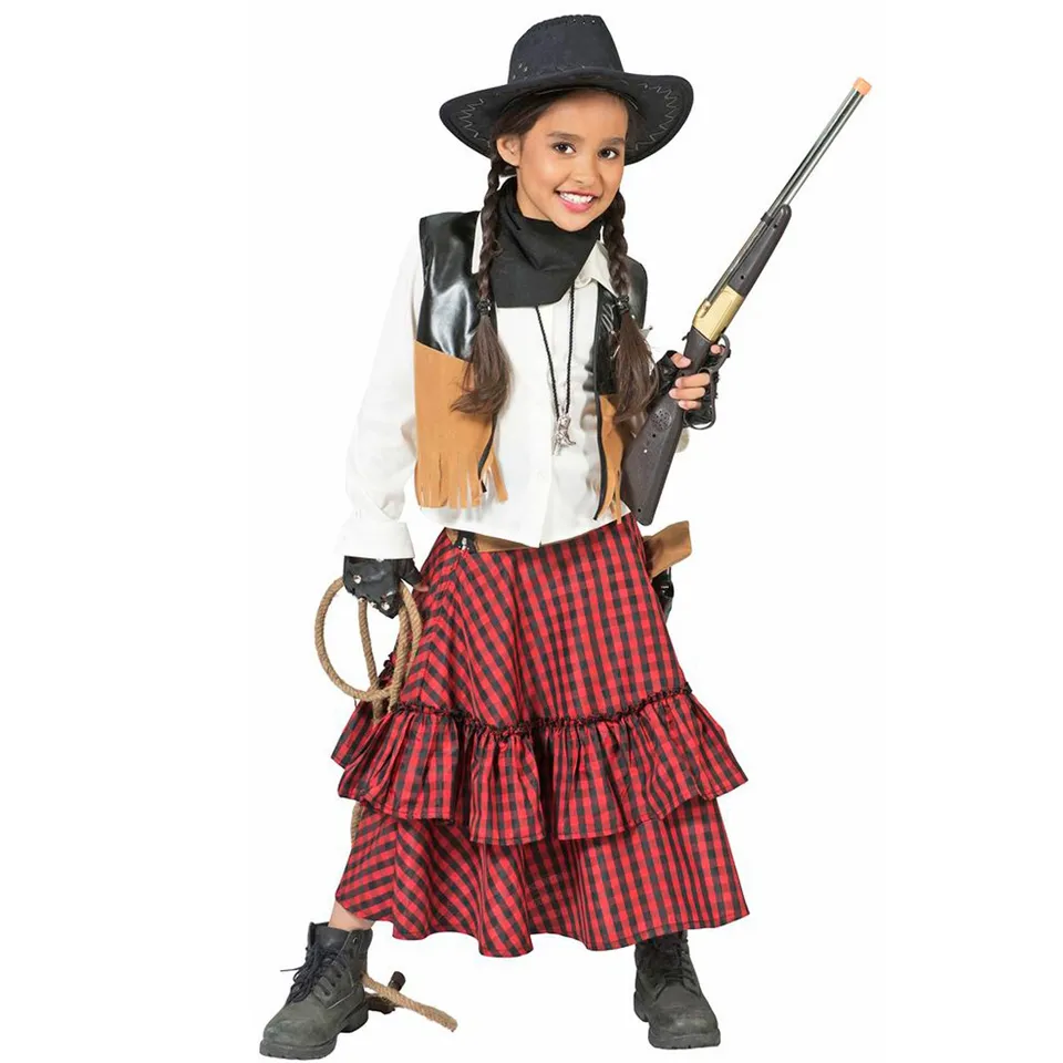 das-kost-mland-cowgirl-austine-m-dchenkost-m-rot-schwarz image 1