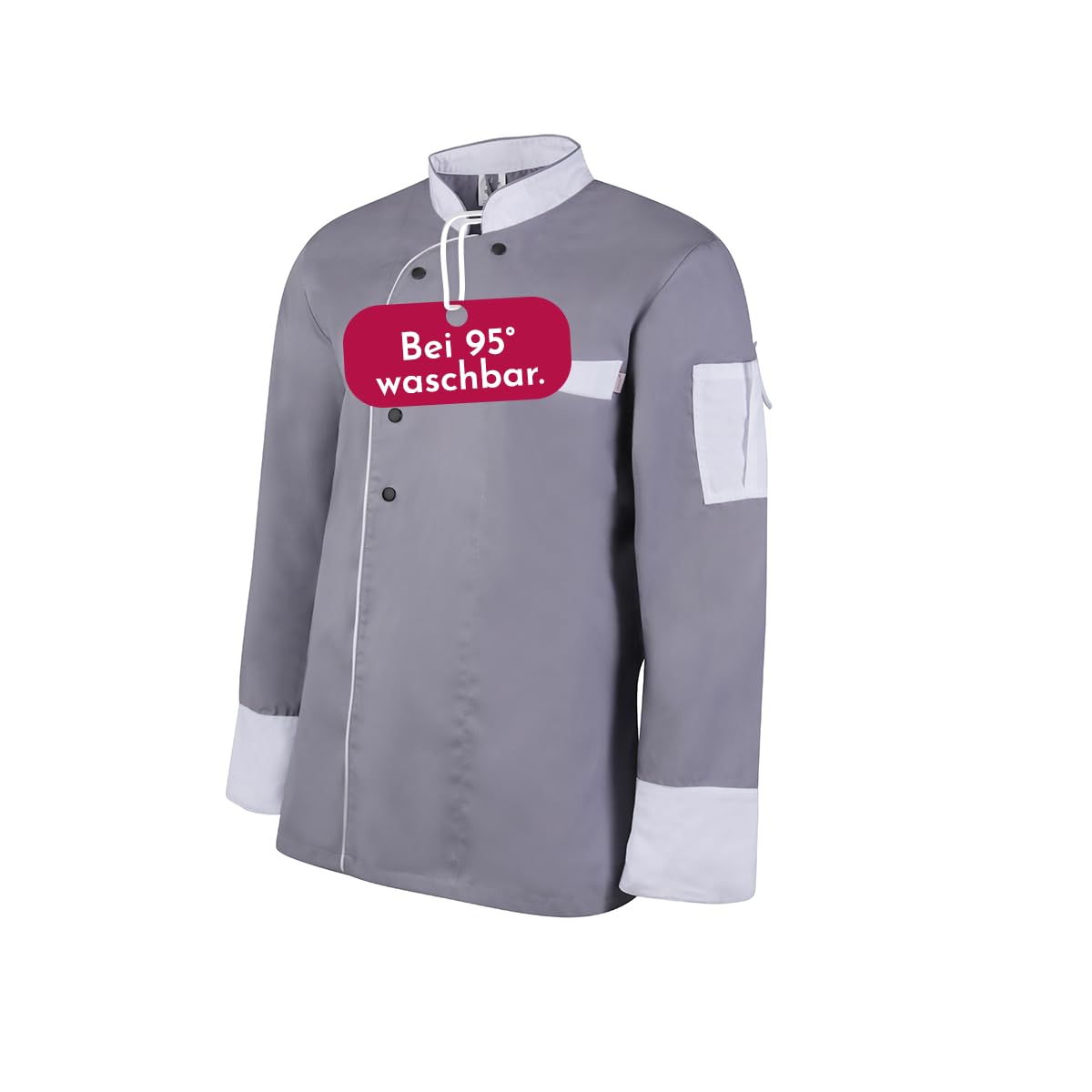 clinotest-herren-kochjacke-langarm-wei-gr-l-kochfest image 6