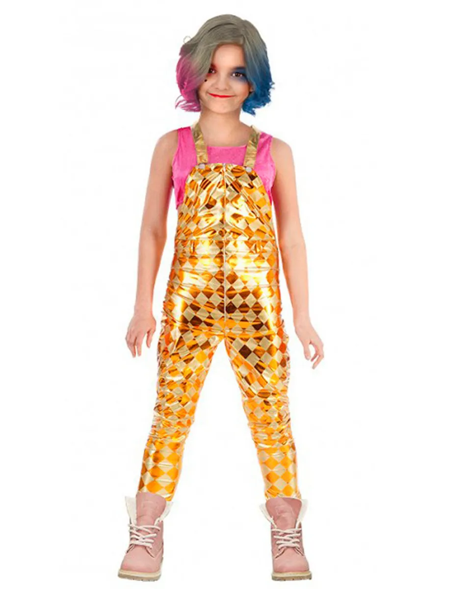 das-kost-ml-nd-m-dchen-clown-harley-kost-m-gold-rosa-152 image 1