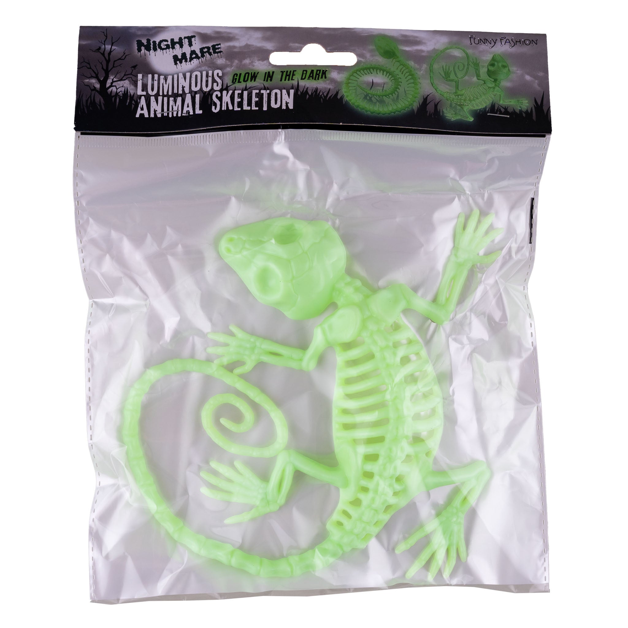 das-kost-mland-tier-skelett-gr-n-glow-in-the-dark-halloween image 2