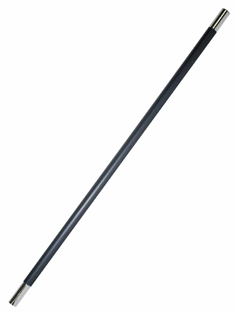 das-kost-mland-zauberstab-magier-kost-m-46-cm-schwarz-silber image 1