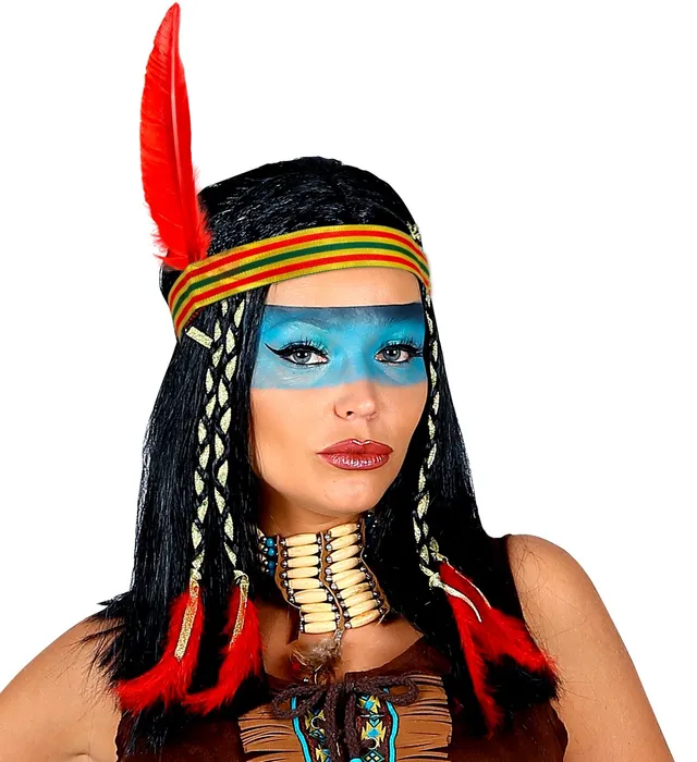 das-kost-mland-cheyenne-per-cke-indianerin-schwarz-damen image 1