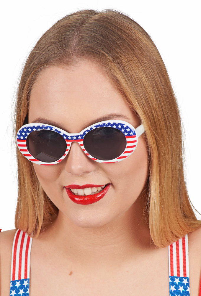 das-kost-mland-miss-america-brille-usa-mehrfarbig-1er-set image 1
