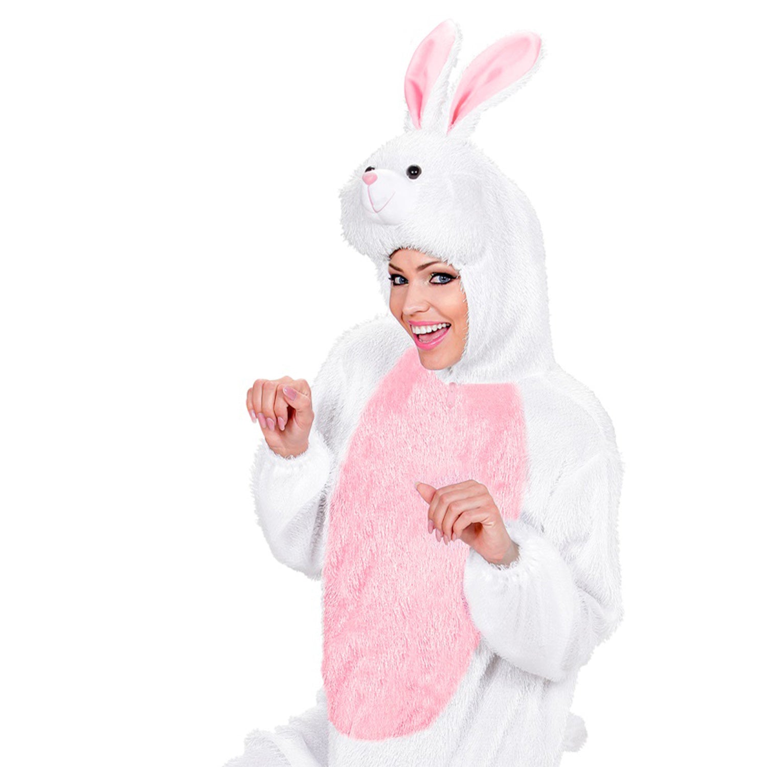 das-kost-mland-herren-hase-kost-m-overall-wei-rosa-m-l image 2