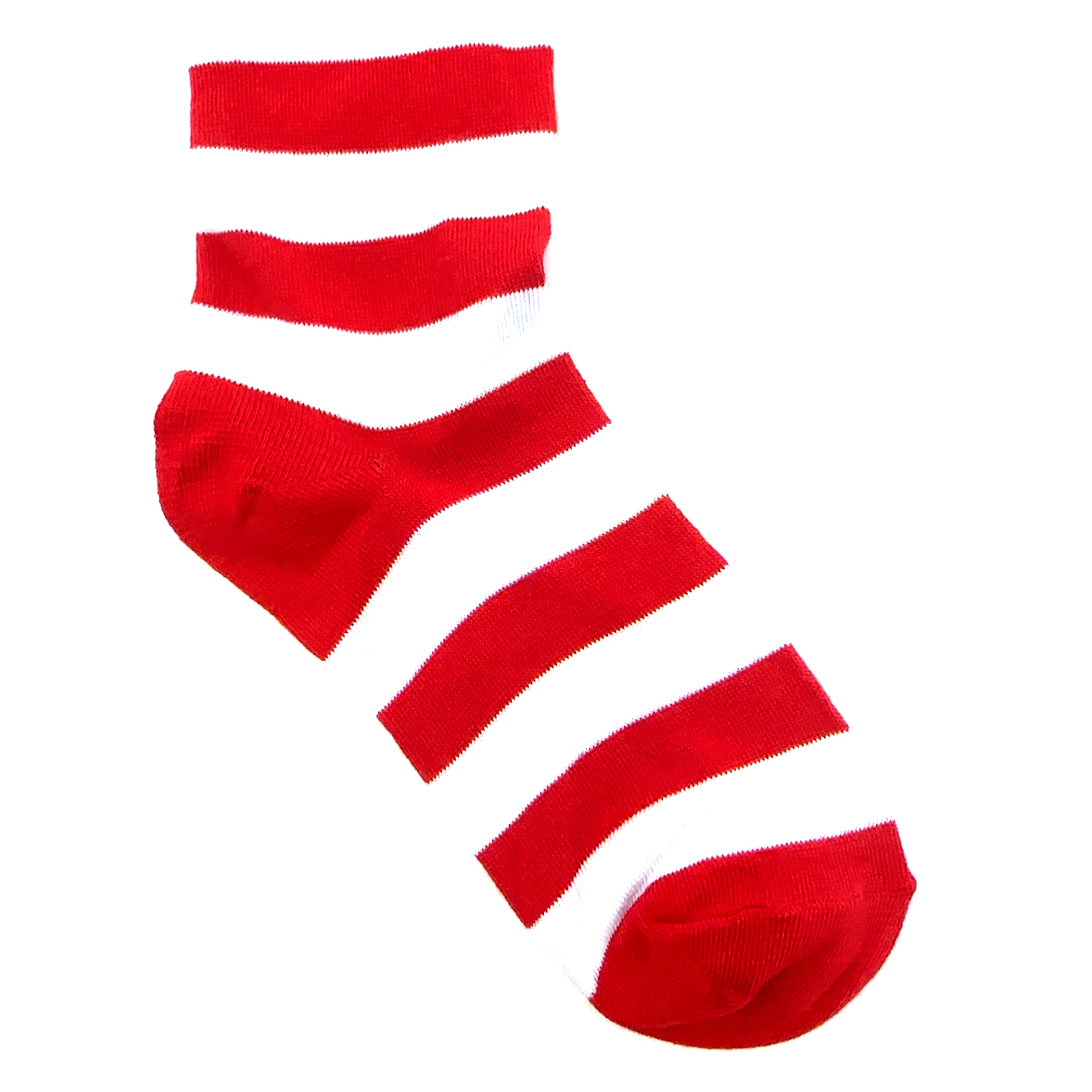 das-kost-mland-ringelstr-mpfe-overknees-rot-wei-gestreift-damen image 5