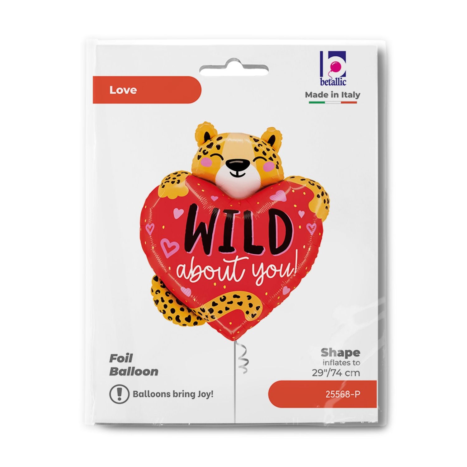 das-kost-mland-deko-shape-folienballon-gepard-74cm-wild image 2