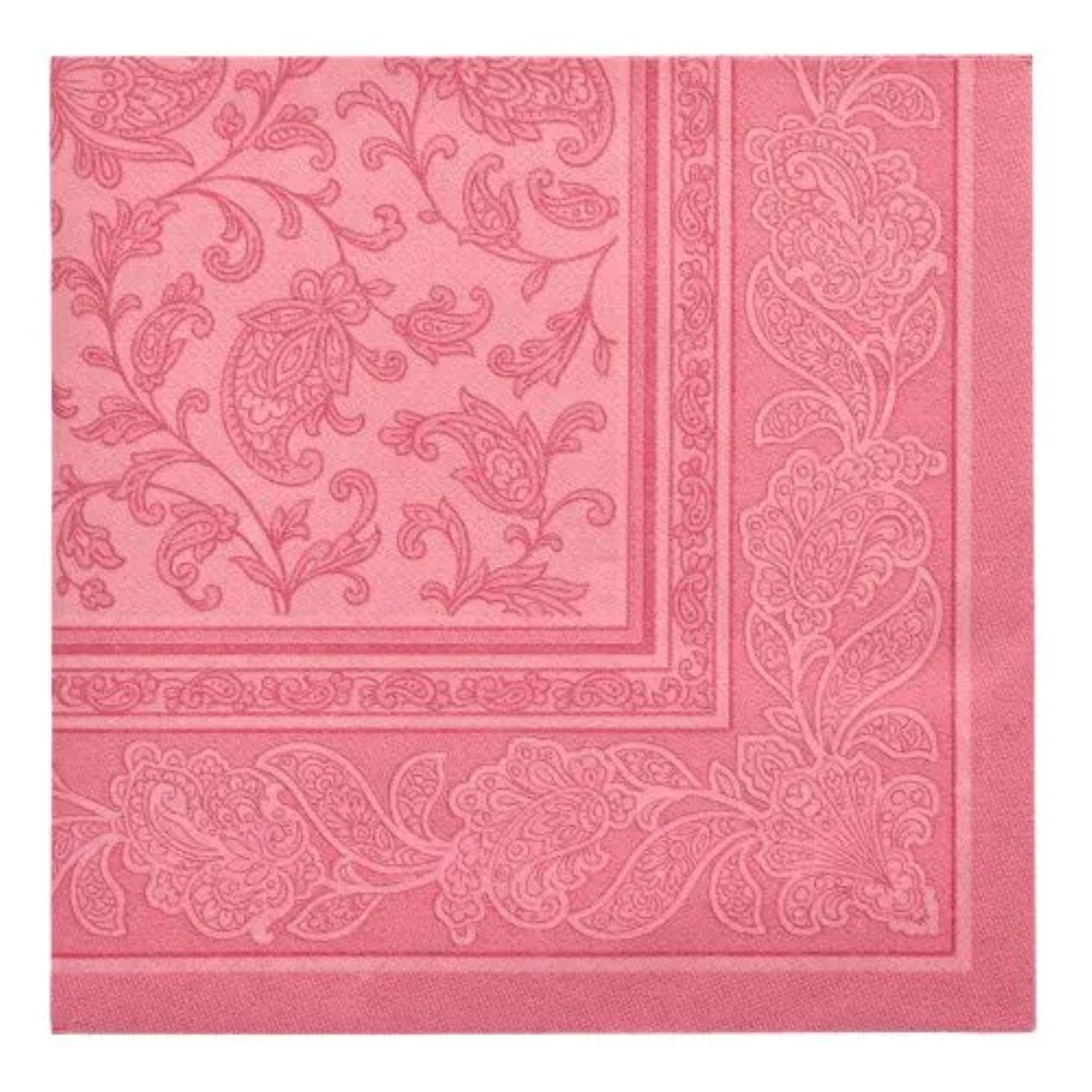 das-kost-mland-dekorationen-servietten-ornaments-40x40-rosa-20stk image 1