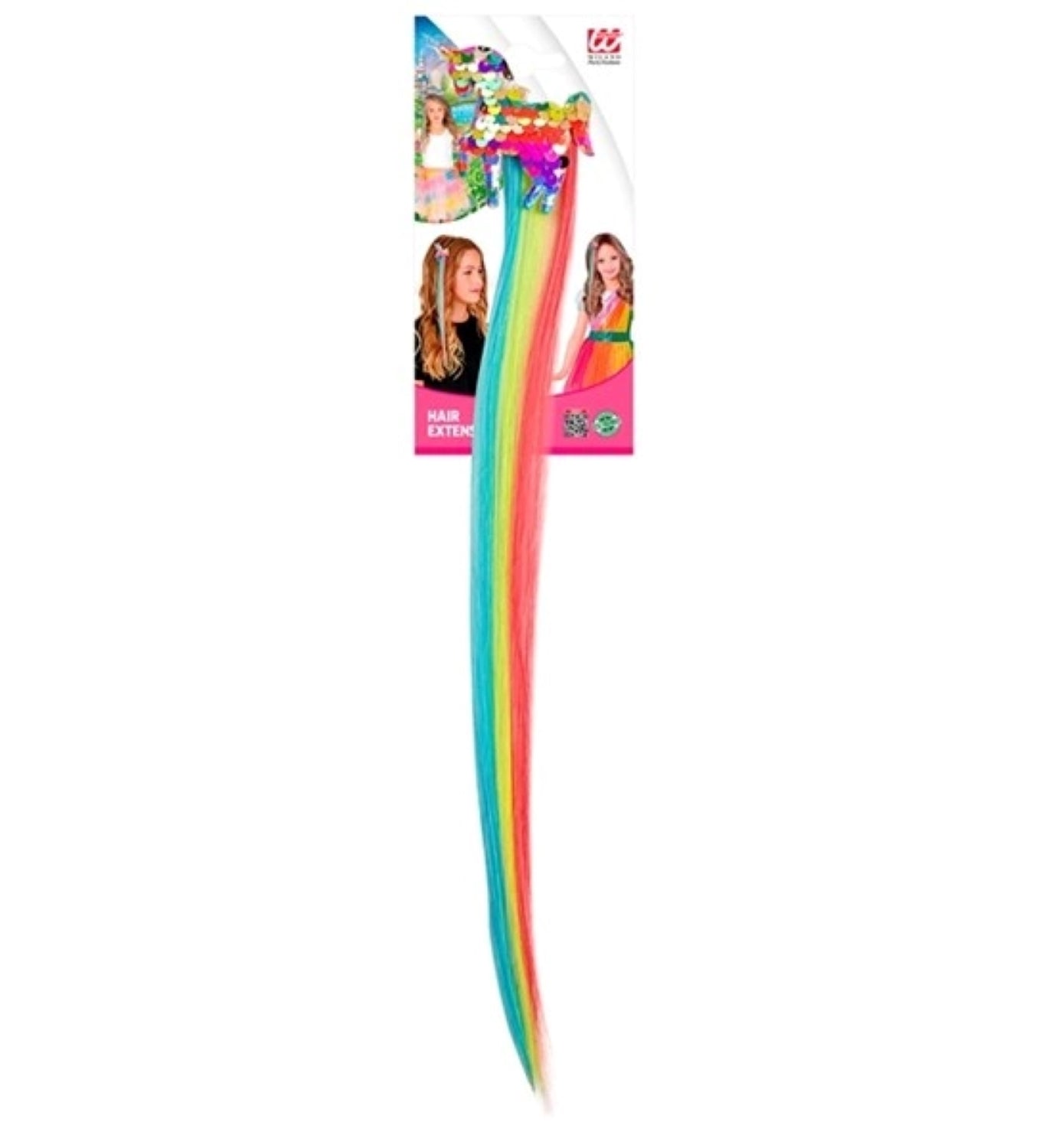 das-kost-mland-einhorn-haarverl-ngerung-glitzer-haarclip image 3