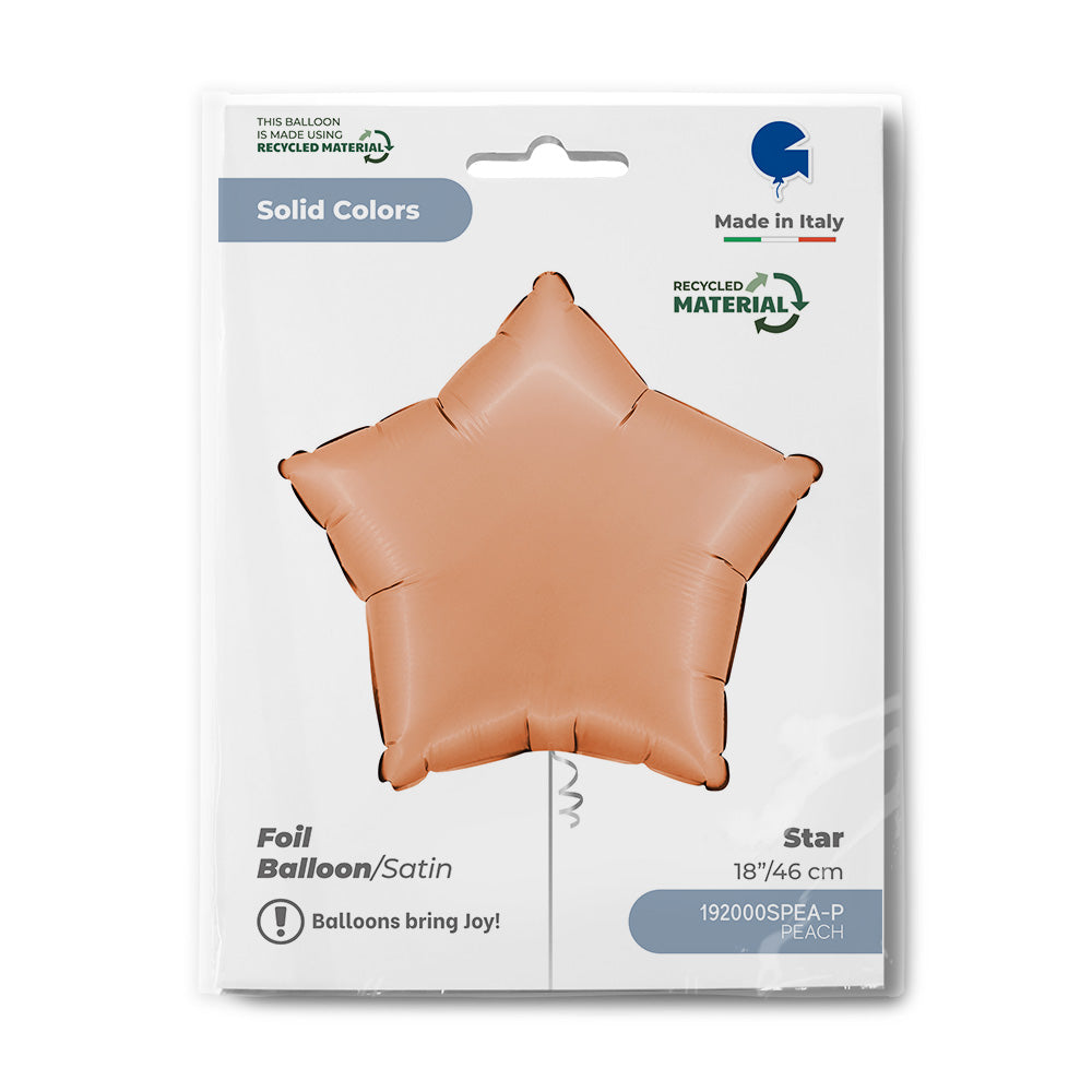 das-kost-mland-stern-folienballon-46-cm-satin-peach-18 image 2