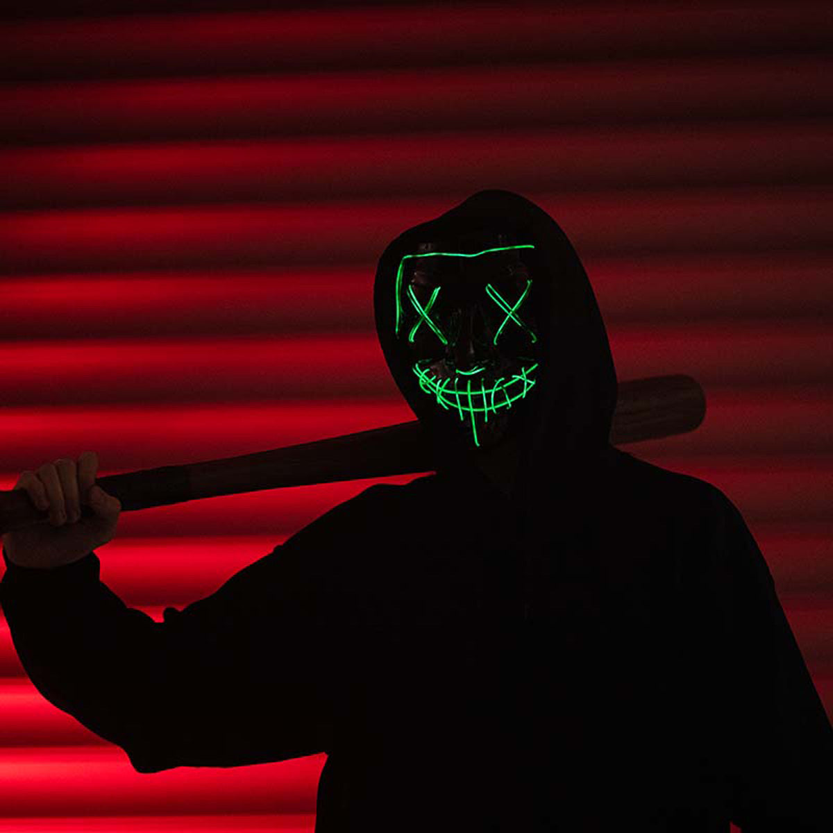 das-kost-mland-purge-led-maske-leuchtmaske-gr-n-halloween image 3