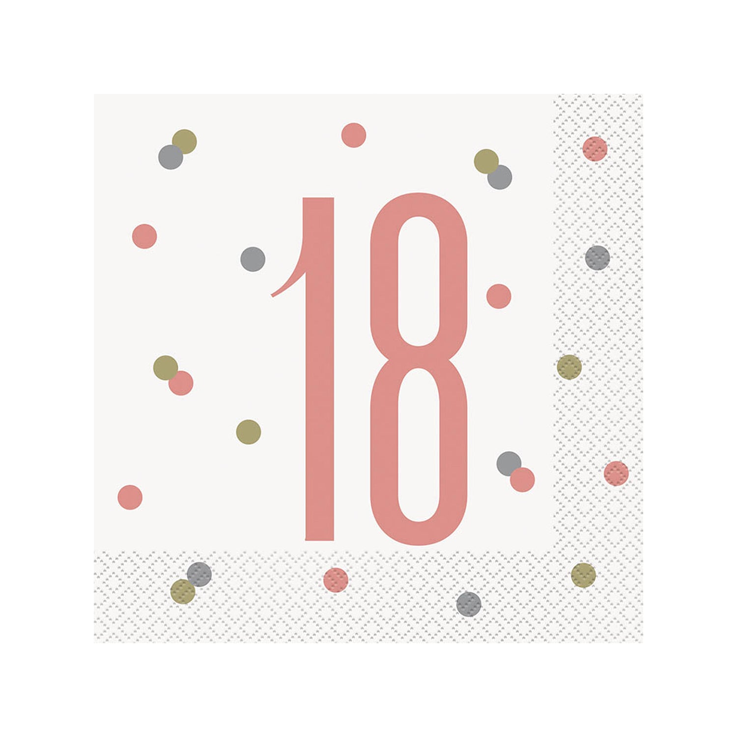 das-kost-mland-servietten-hb-glitz-16stk-33x33cm-rosegold image 1