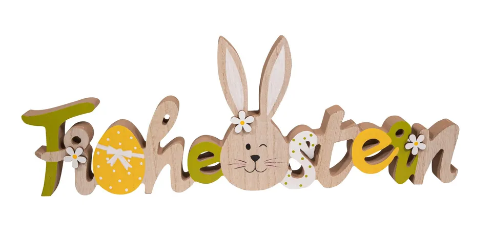 das-kost-mland-holzschriftzug-frohe-ostern-37x13-cm-gr-n-gelb image 1