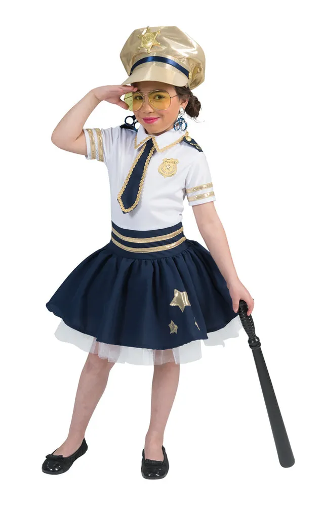 das-kost-mland-police-girl-polizistin-kost-m-m-dchen-blau image 1