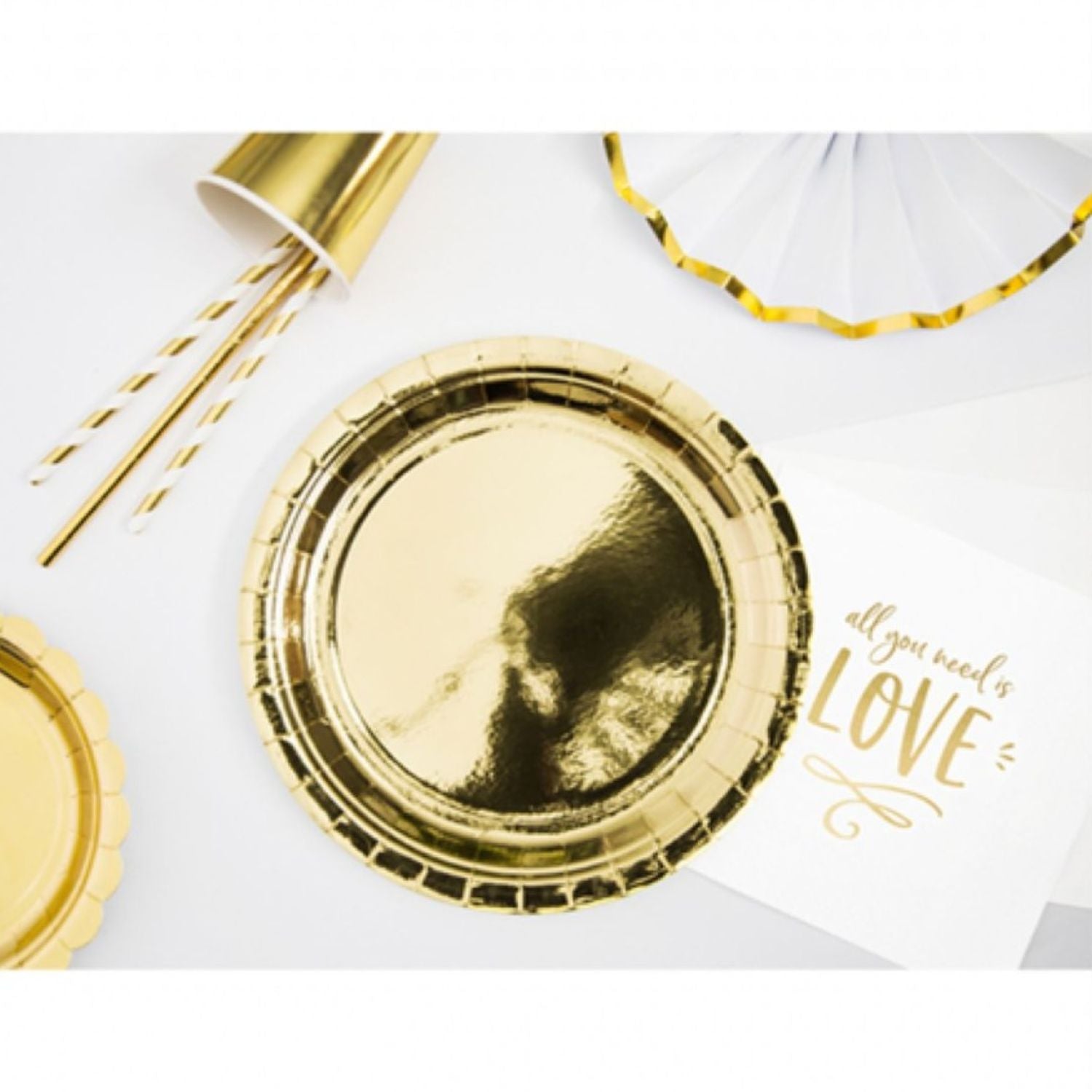 das-kost-mland-dekorationen-pappteller-23-cm-gold-6-st-ck image 2