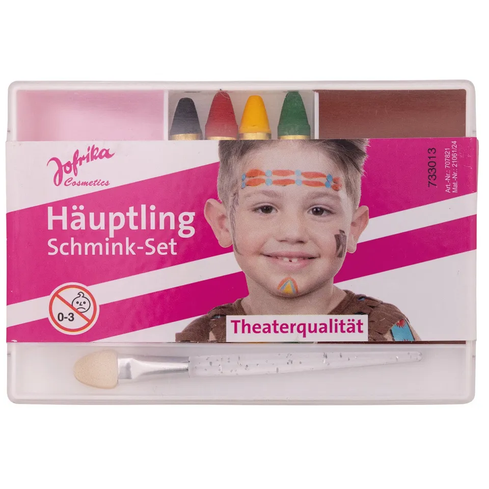 jofrika-h-uptling-707821-schmink-set-theaterschminke-4-stifte image 1