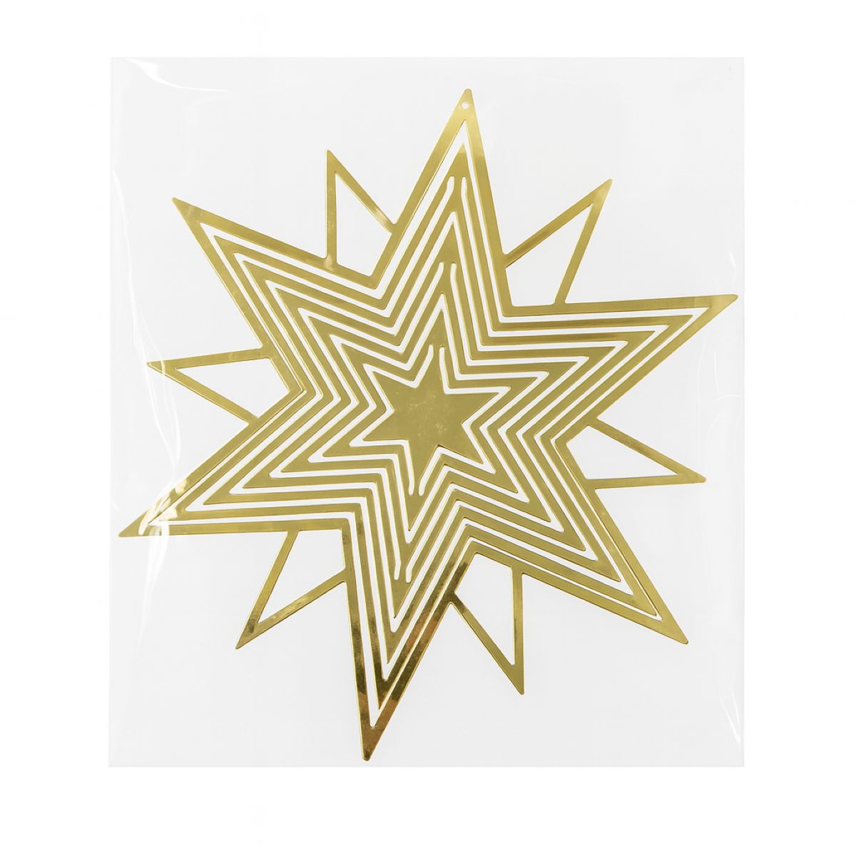 dekogirlande-sterne-metall-gold-12x55cm-riffelmacher image 4