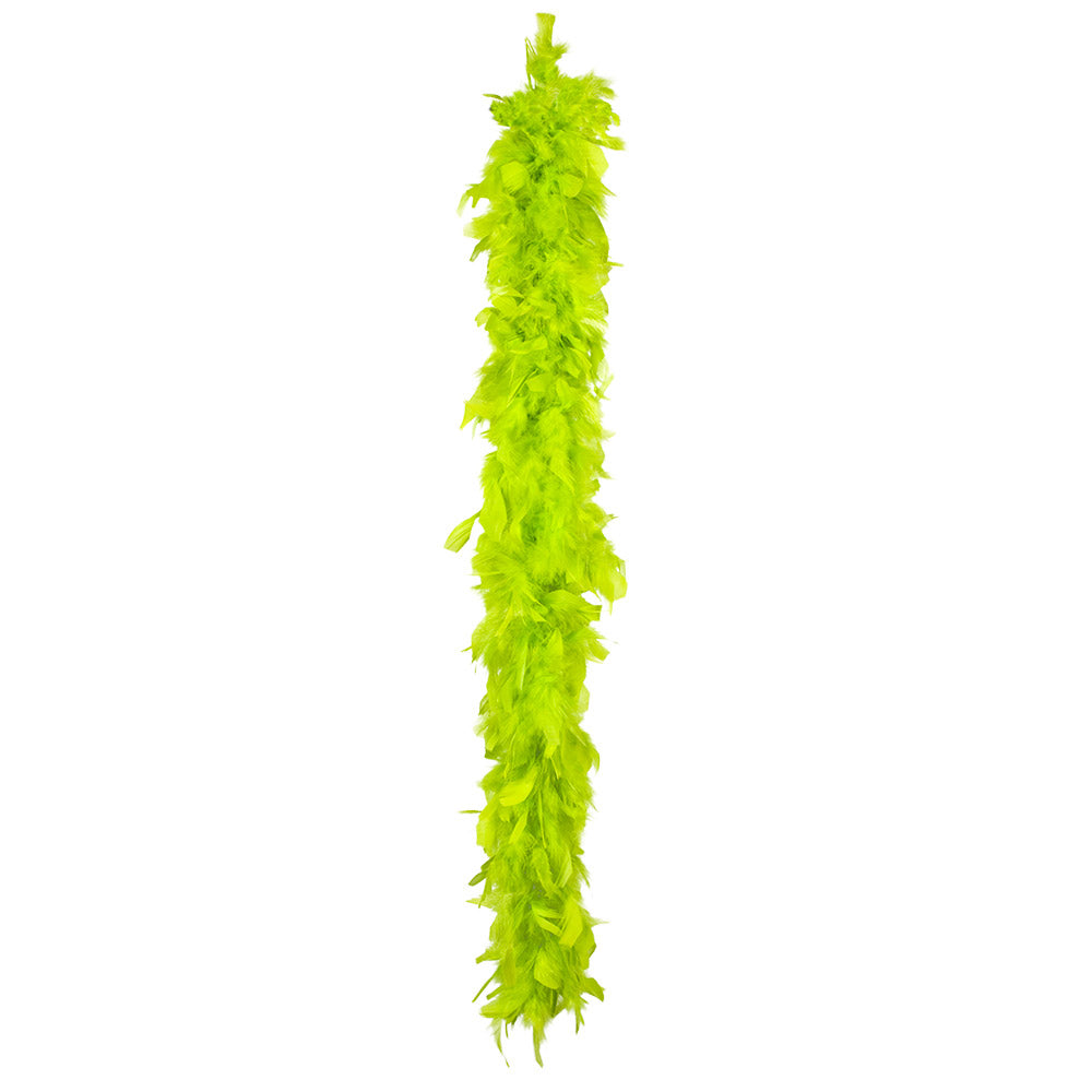 das-kost-mland-accessoires-federboa-180cm-50g-limonengr-n image 2