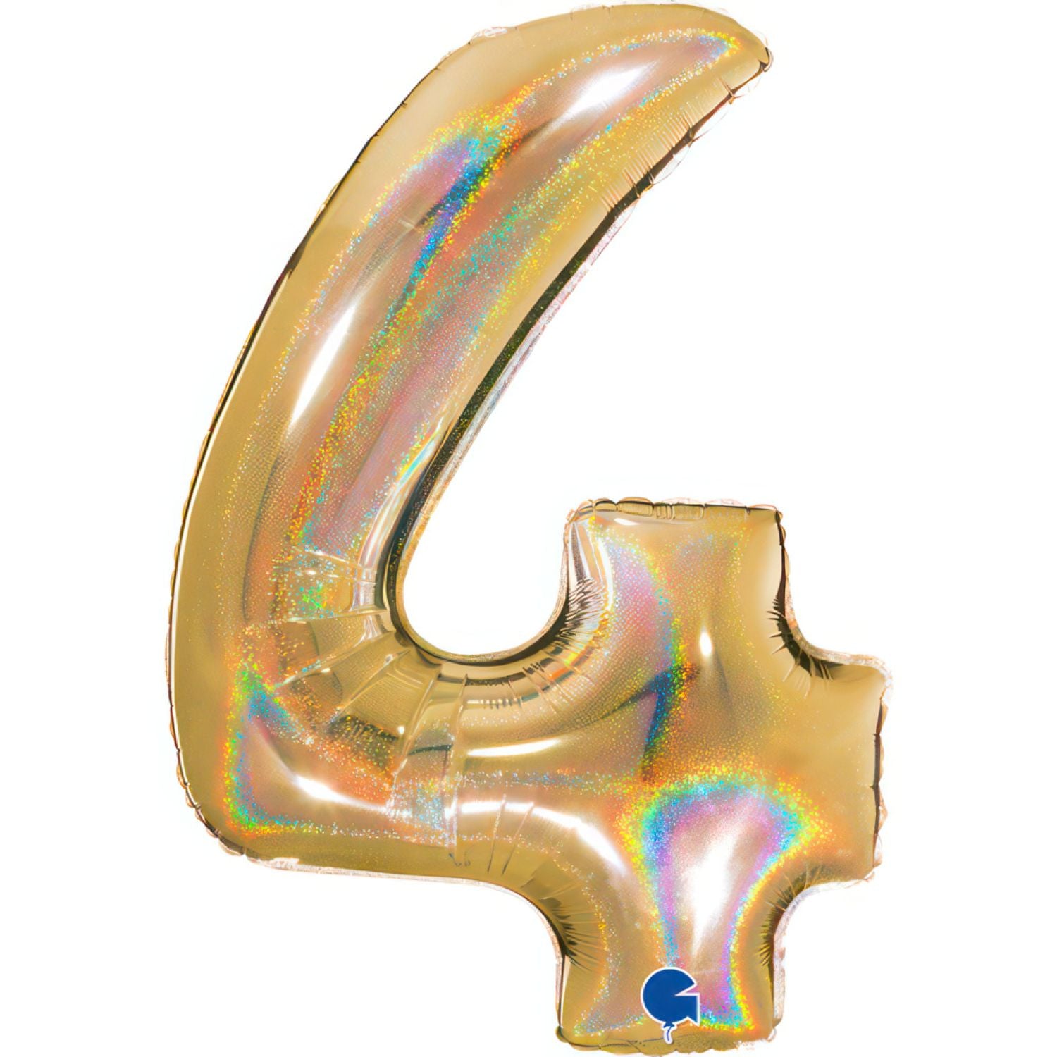 das-kost-mland-riesenzahl-folienballon-102-cm-holo-gold image 6